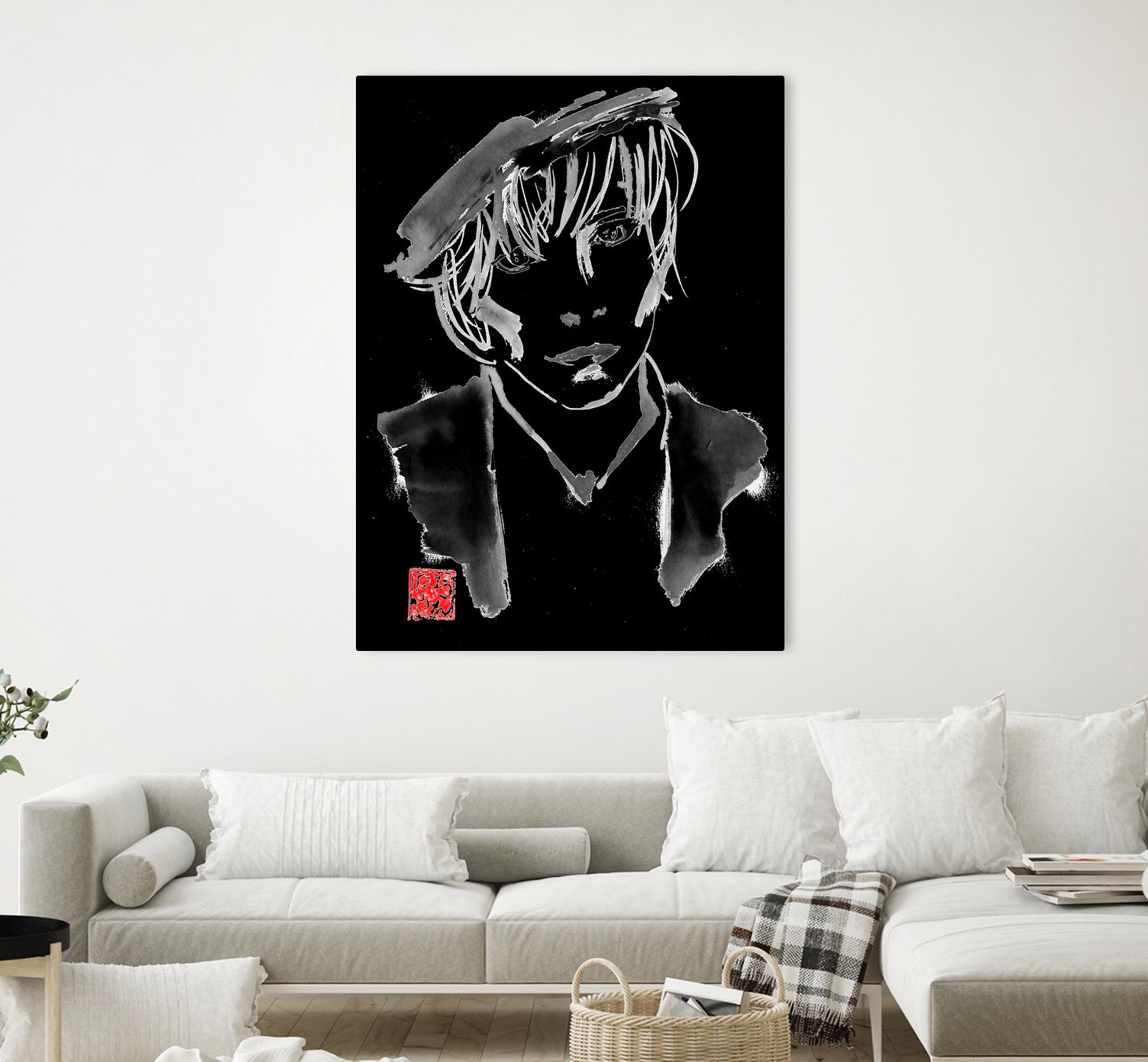 mylene farmer by philippe imbert on GIANT ART - black character design