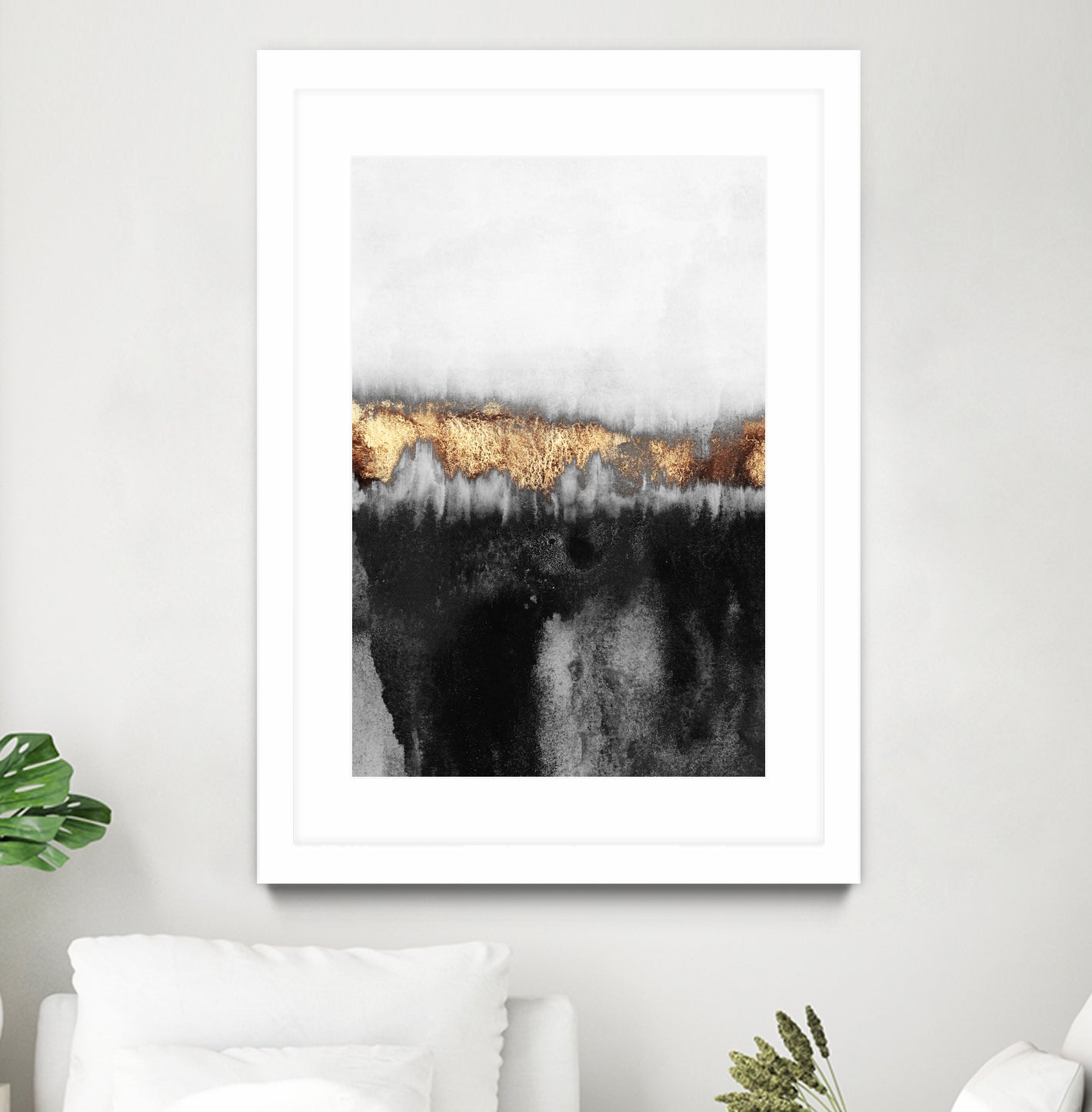 Gloomy by Elisabeth Fredriksson on GIANT ART - gray mixed media