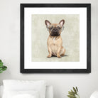 Mr French Bulldog by Roberta Jean Pharelli on GIANT ART - white digital painting