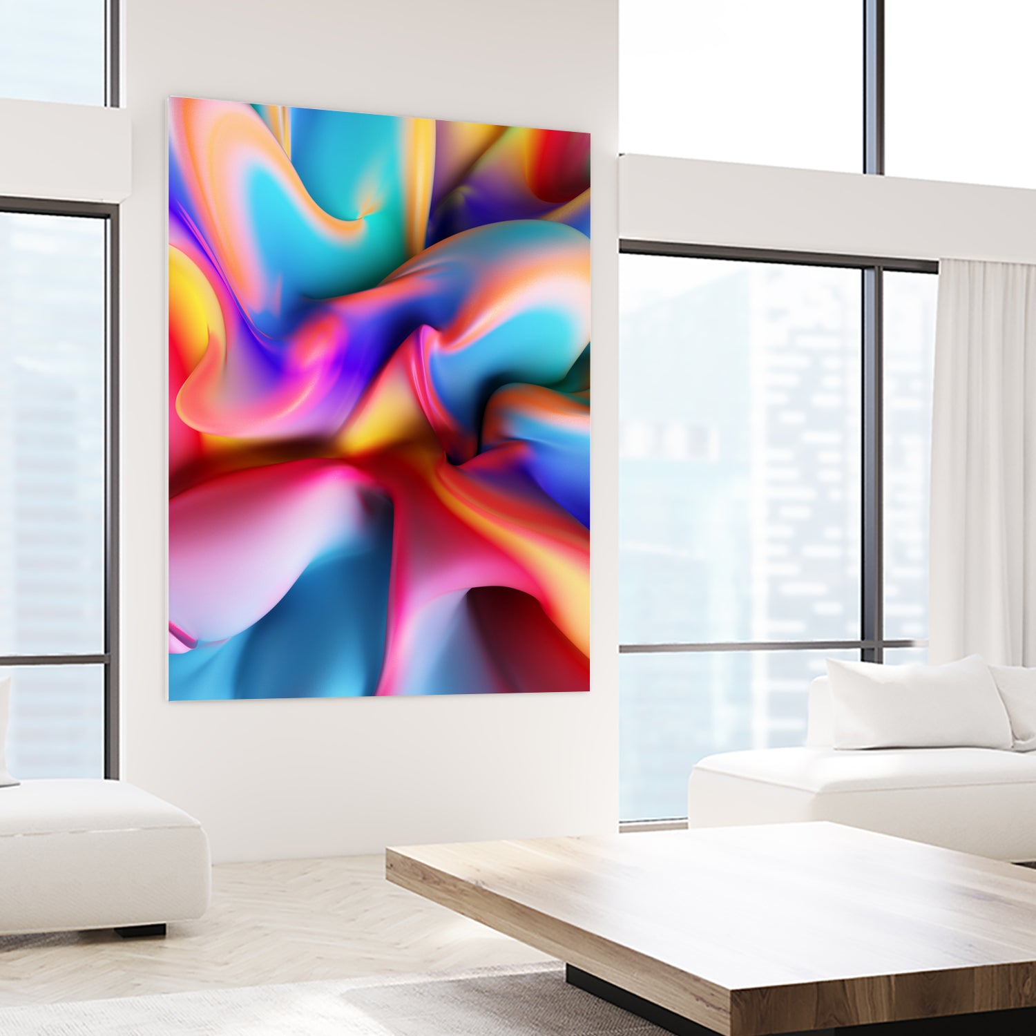 Paint Colorful Splash by Danny Jardim on GIANT ART - yellow digital painting