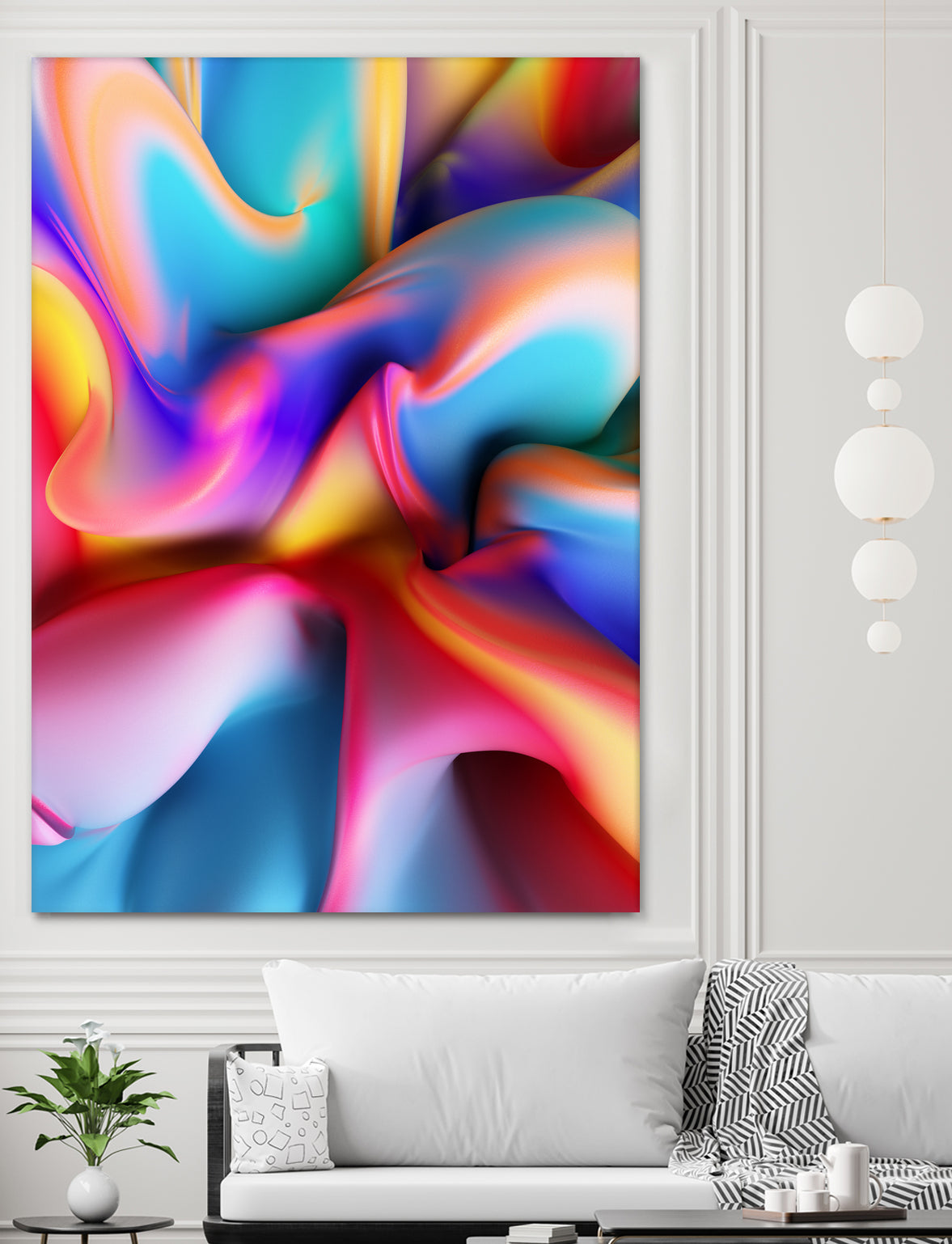 Paint Colorful Splash by Danny Jardim on GIANT ART - yellow digital painting