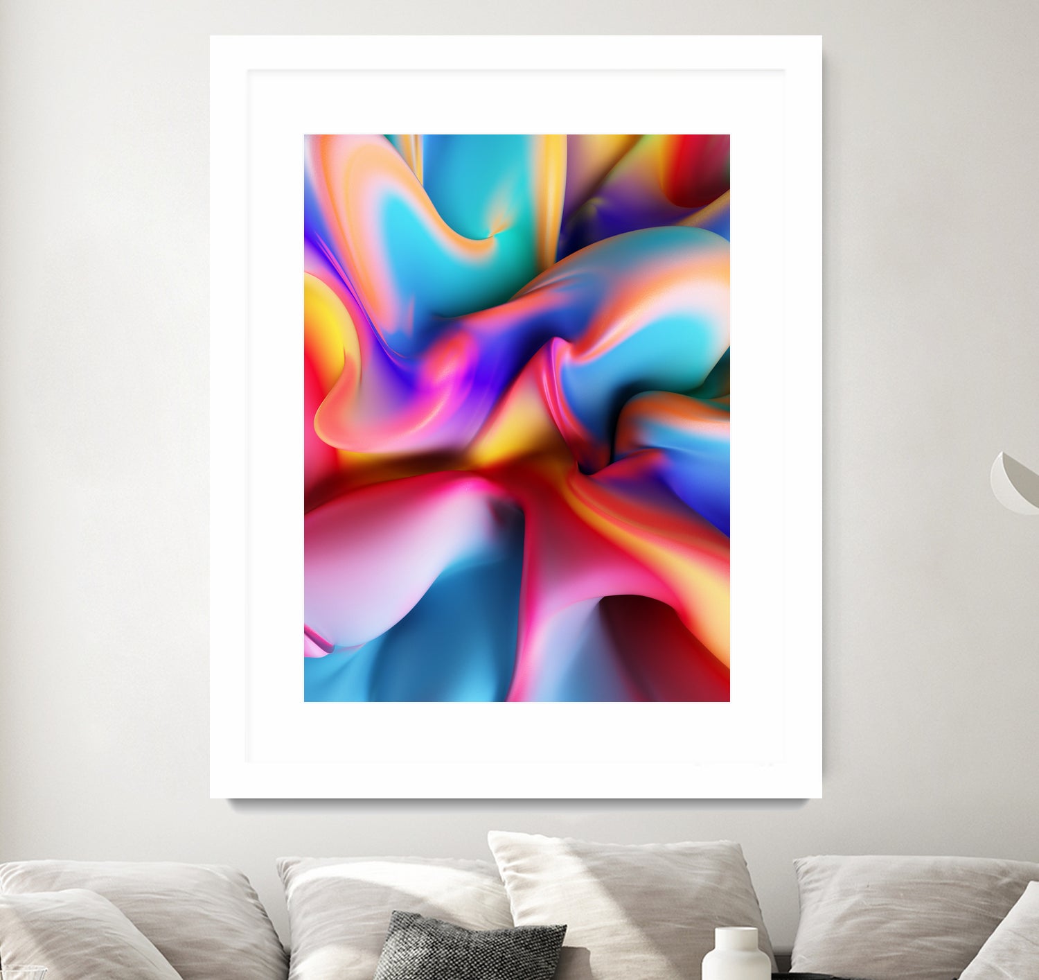 Paint Colorful Splash by Danny Jardim on GIANT ART - yellow digital painting