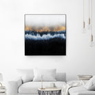 Golden Horizon by Elisabeth Fredriksson on GIANT ART - blue mixed media