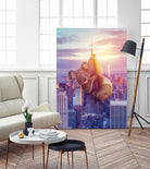 dépaysement by Soaring Anchor on GIANT ART - fuchsia photo manipulation