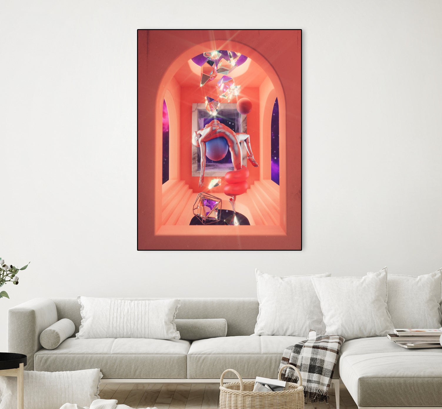 Empowerment by Jorge Luis Miraldo on GIANT ART - pink digital painting