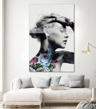 Flower beauty u02 by Menelaos Trompoukis on GIANT ART - white digital painting