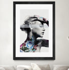 Flower beauty u02 by Menelaos Trompoukis on GIANT ART - white digital painting