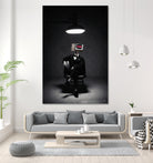 ATTENTION by Menelaos Trompoukis on GIANT ART - black digital painting