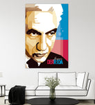 Jacques Derrida by Ahmad Taufiq on GIANT ART - brown digital drawing