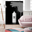 Chanel Spray Paint by Alexandre Venancio on GIANT ART - black digital painting