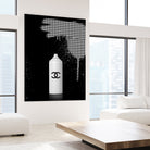 Chanel Spray Paint by Alexandre Venancio on GIANT ART - black digital painting