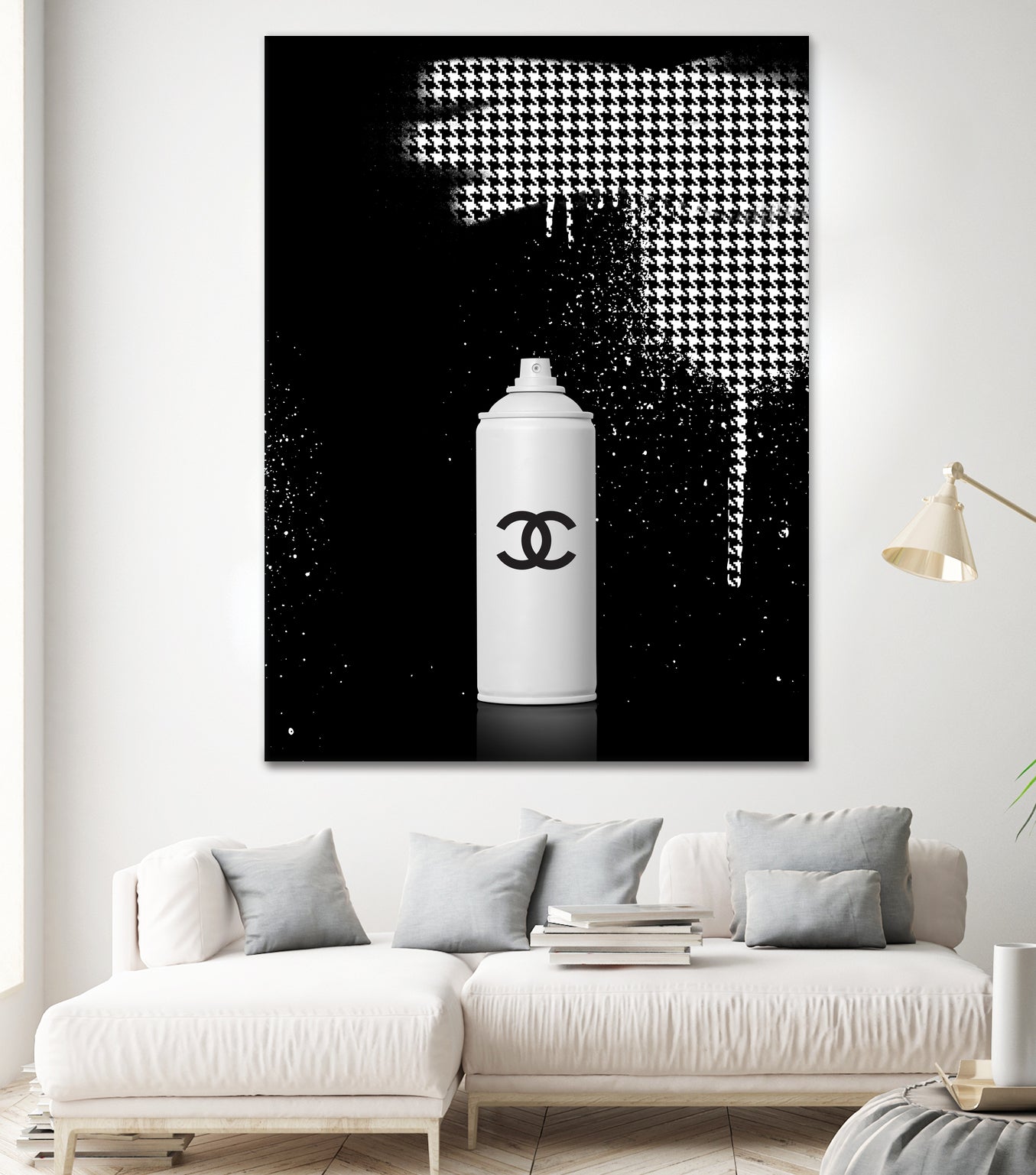 Chanel Spray Paint by Alexandre Venancio on GIANT ART - black digital painting