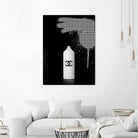 Chanel Spray Paint by Alexandre Venancio on GIANT ART - black digital painting