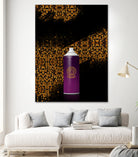 Versace Spray Paint by Alexandre Venancio on GIANT ART - black digital painting