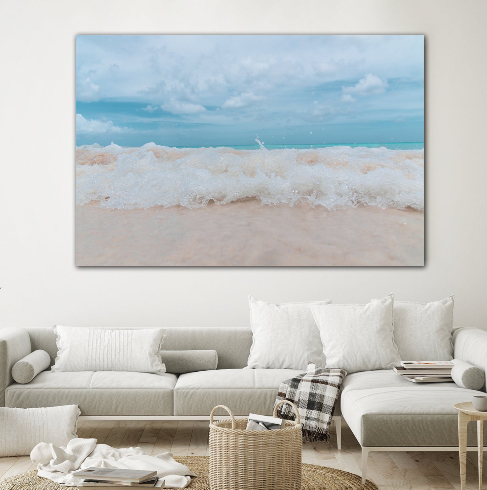 Caribbean Rush 1 by ©AnitasBellasArt on GIANT ART - blue coastal