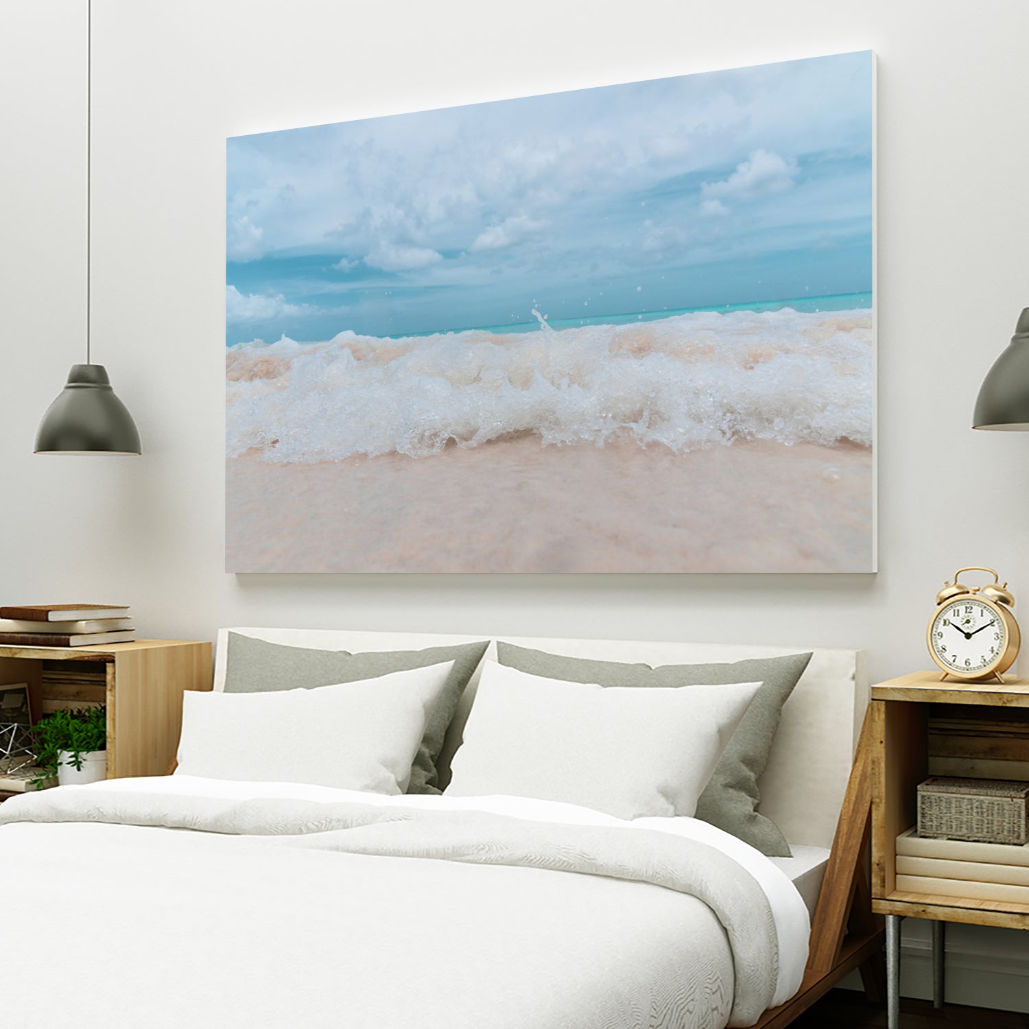 Caribbean Rush 1 by ©AnitasBellasArt on GIANT ART - blue coastal