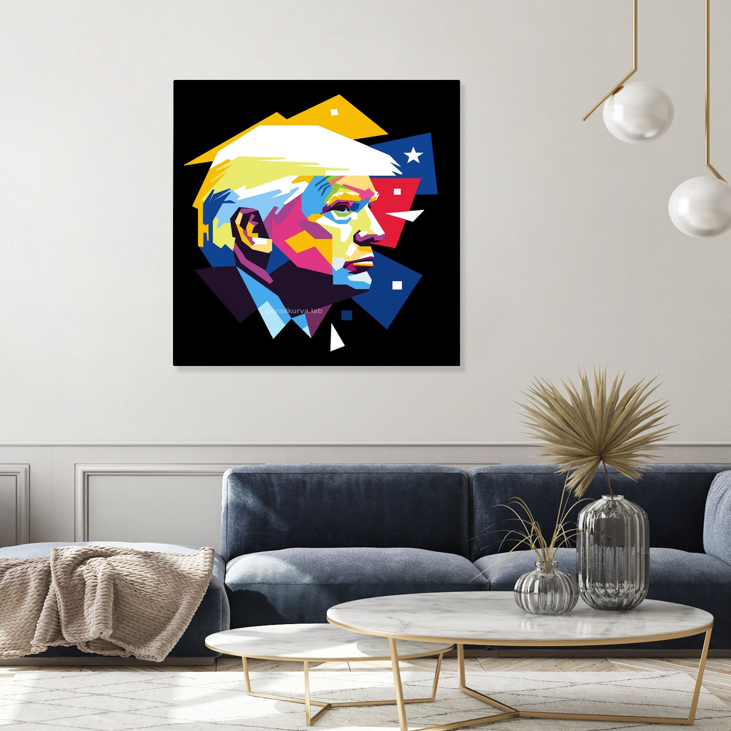 We Call him "Trump" by Robby Fathur on GIANT ART - white photo illustration