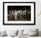 dog herd canine animal pet hounds by Retno Asih Mustakimah on GIANT ART - brown photo manipulation