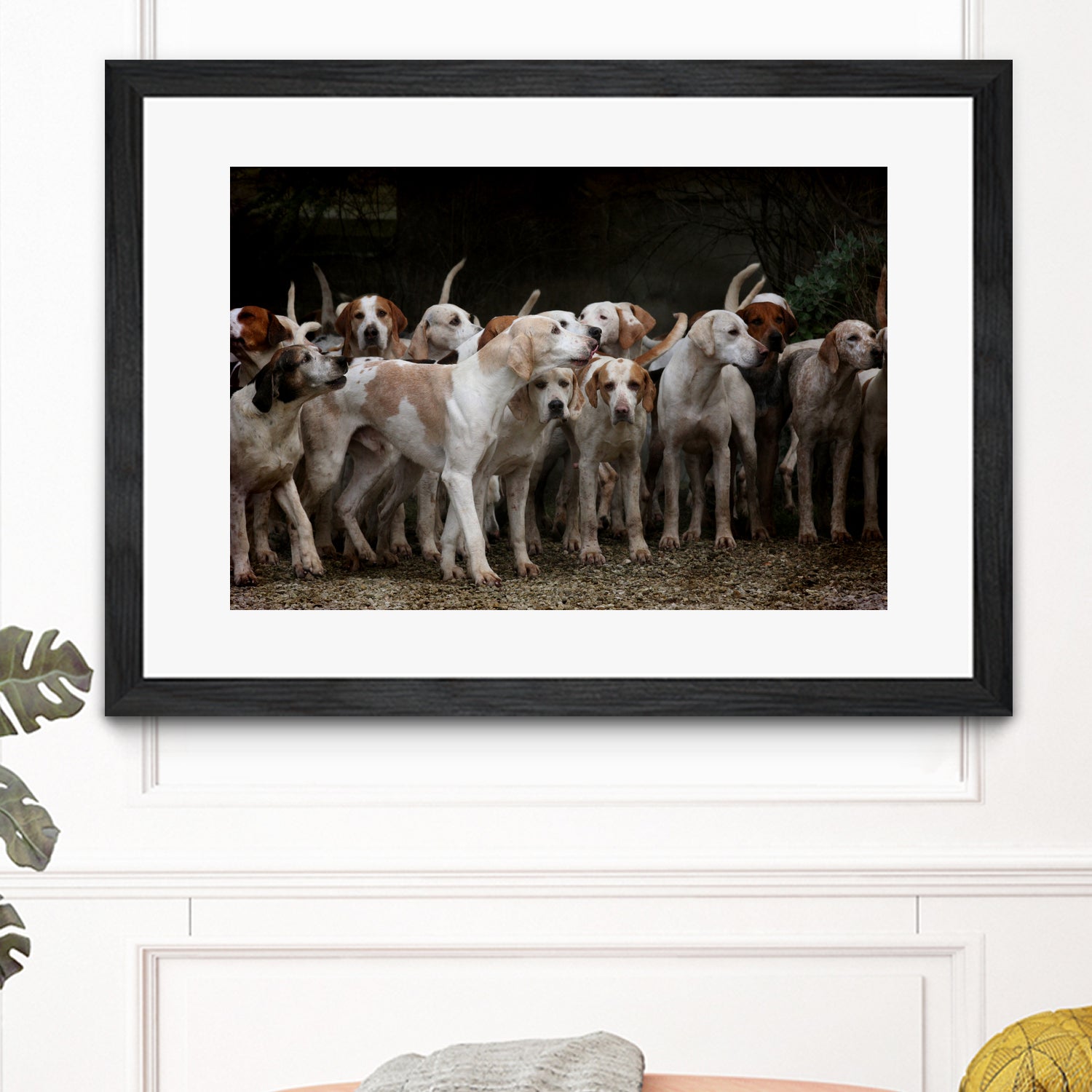 dog herd canine animal pet hounds by Retno Asih Mustakimah on GIANT ART - brown photo manipulation