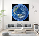 Planet Earth by Tenyo Marchev on GIANT ART - black 3d art