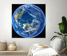 Planet Earth by Tenyo Marchev on GIANT ART - black 3d art