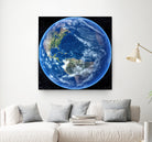 Planet Earth by Tenyo Marchev on GIANT ART - black 3d art