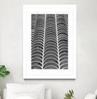 Layers - Marina Towers Chicago by Tara Vorhes on GIANT ART - black photo illustration