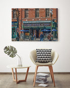 J&M Cafe and Cardroom by Darryl Brooks on GIANT ART - blue photo illustration