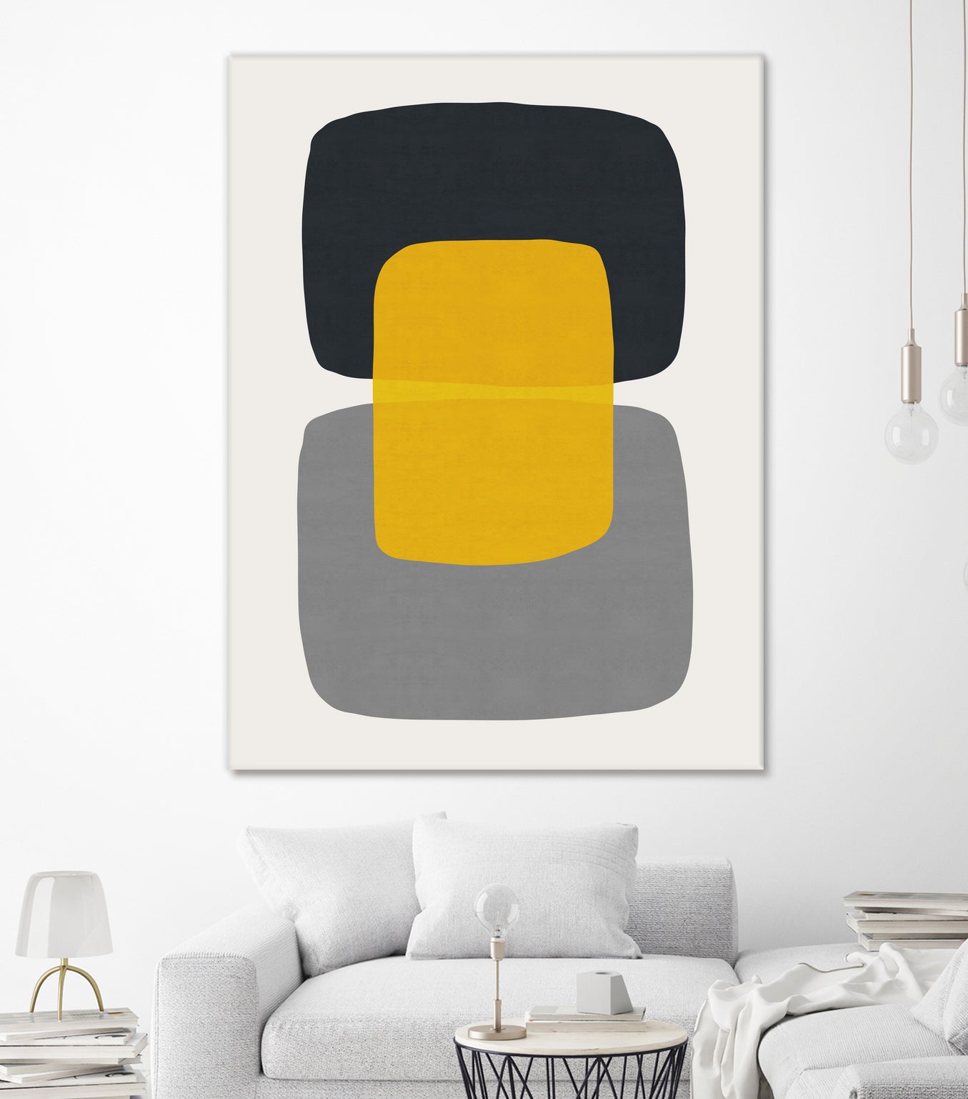 Abstract II by Vitor Costa on GIANT ART - yellow vector illustration