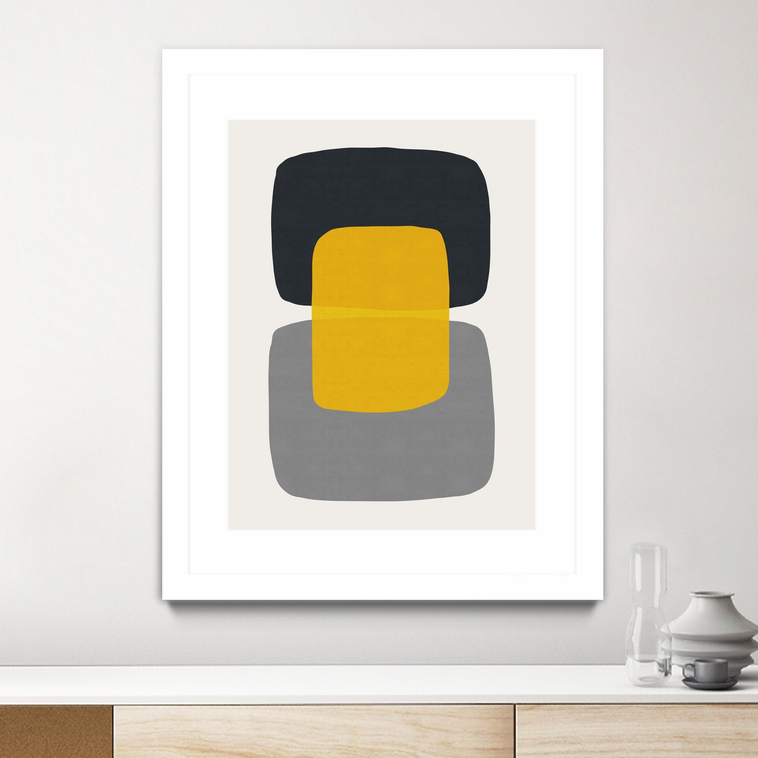 Abstract II by Vitor Costa on GIANT ART - yellow vector illustration