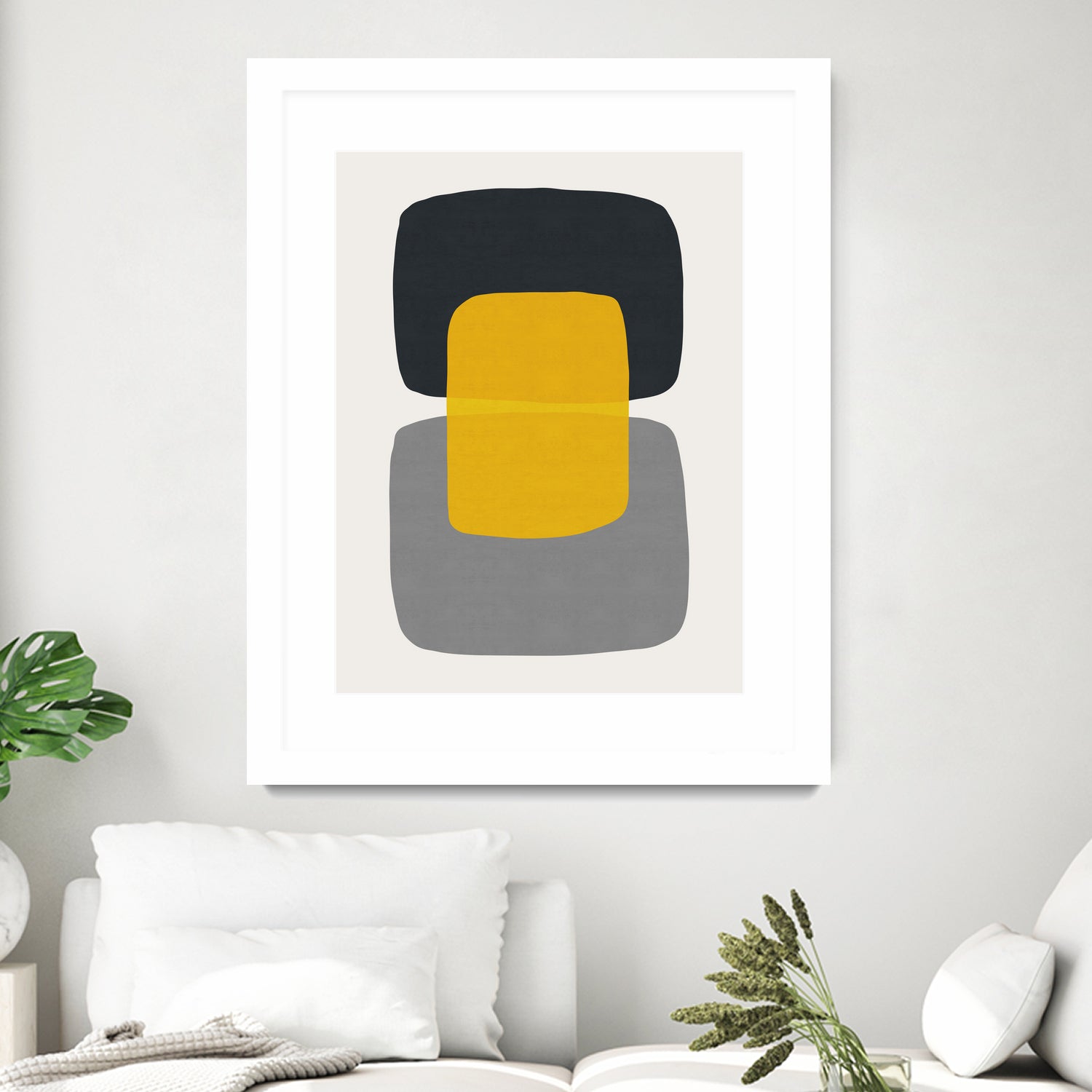 Abstract II by Vitor Costa on GIANT ART - yellow vector illustration