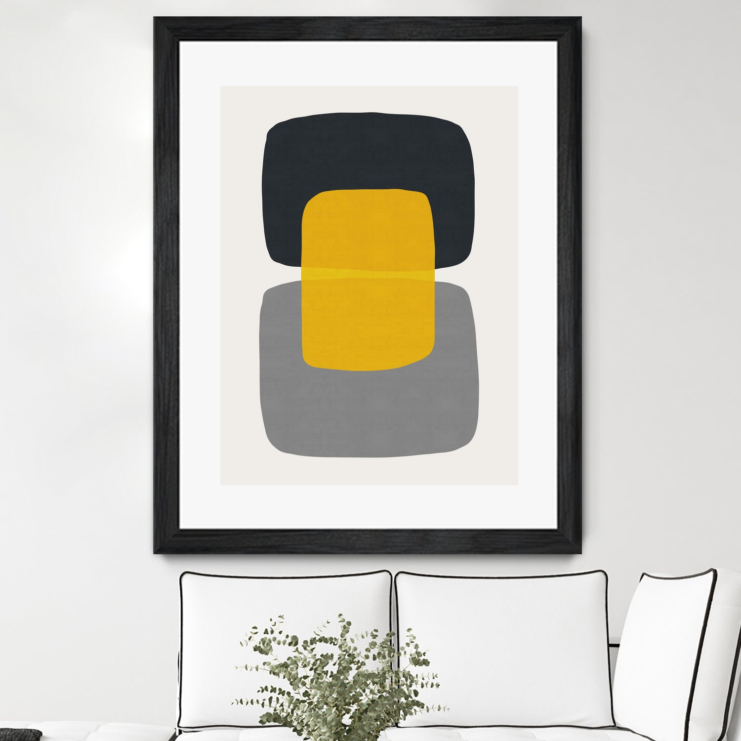 Abstract II by Vitor Costa on GIANT ART - yellow vector illustration