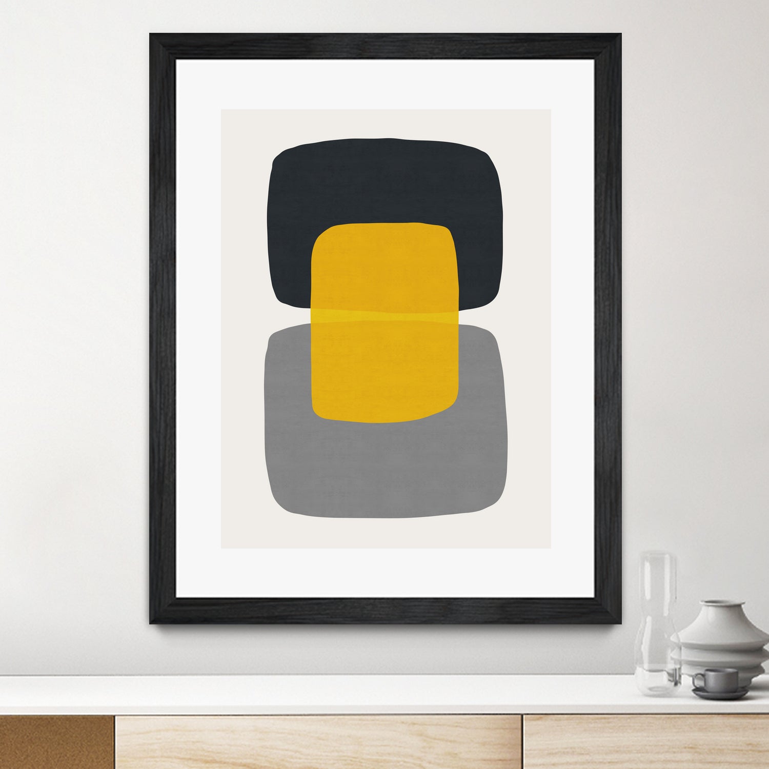 Abstract II by Vitor Costa on GIANT ART - yellow vector illustration