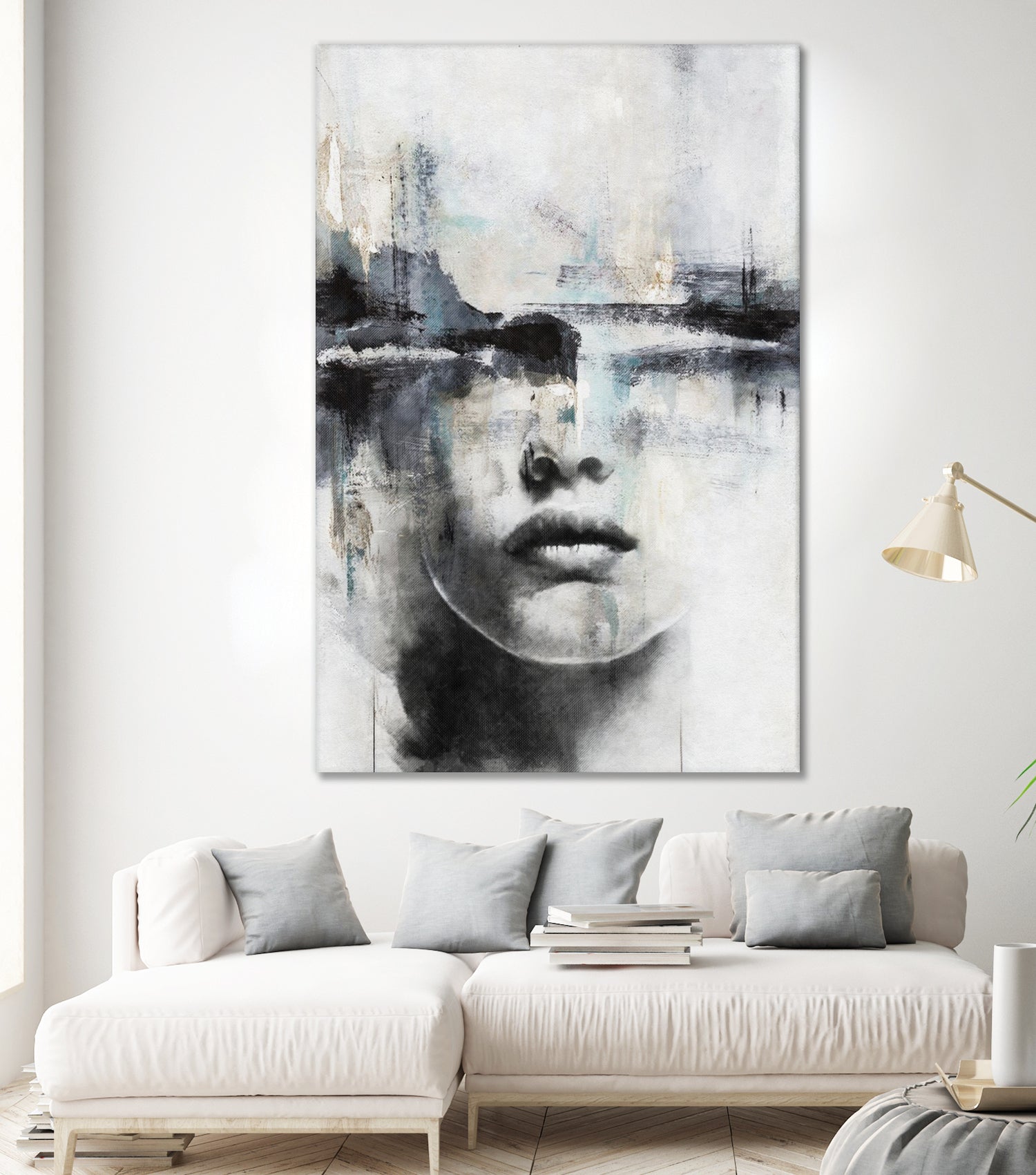 Abstract harmony by Menelaos Trompoukis on GIANT ART - gray digital painting