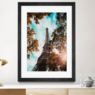 Sun on Effeil Tower by Marc Lamy on GIANT ART - orange photo manipulation