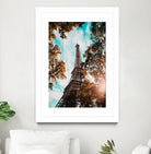 Sun on Effeil Tower by Marc Lamy on GIANT ART - orange photo manipulation