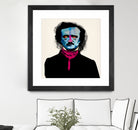 Edgar Allan Poe by Alvaro Tapia on GIANT ART - blue digital painting