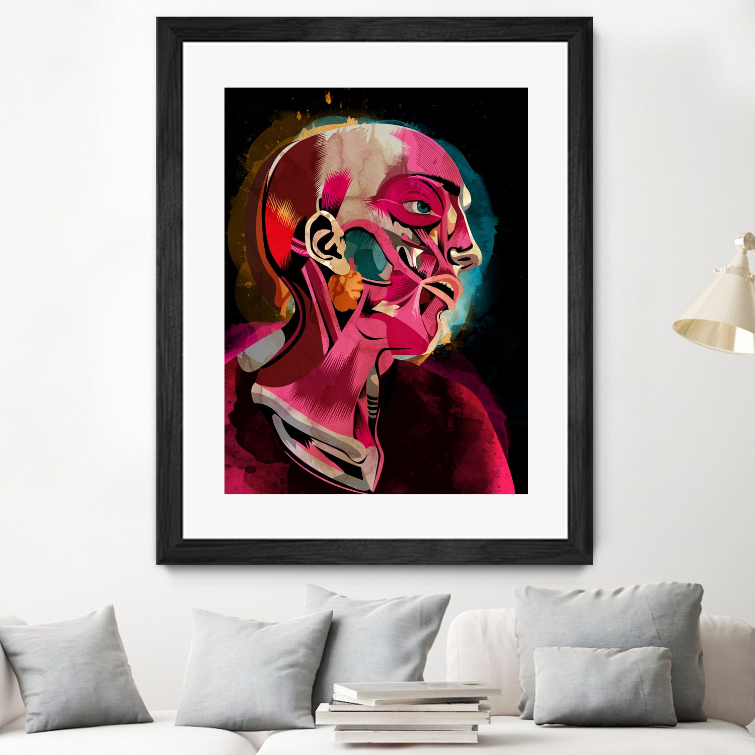 Anatomy 05 by Alvaro Tapia on GIANT ART - pink mixed media