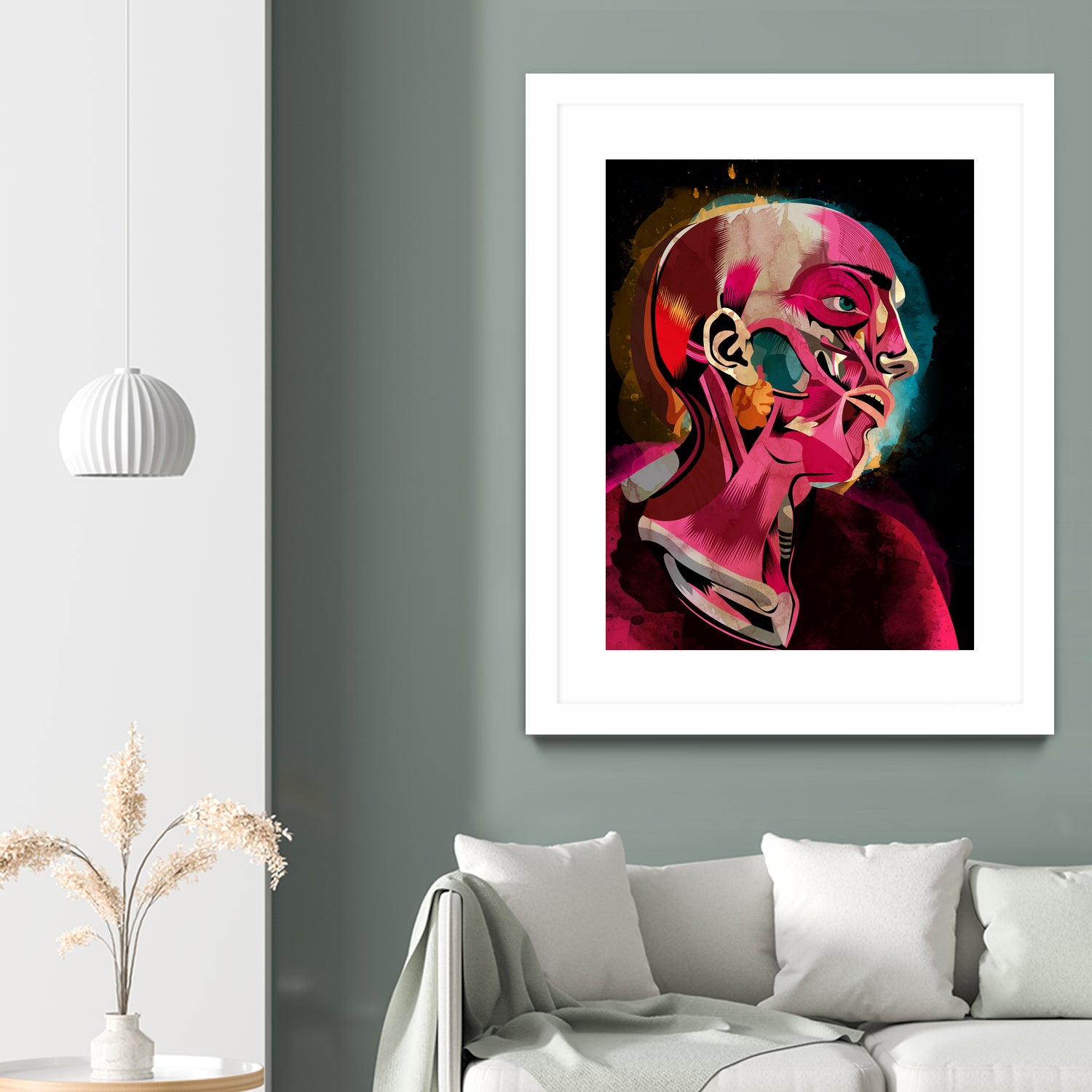 Anatomy 05 by Alvaro Tapia on GIANT ART - pink mixed media