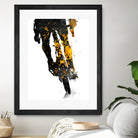 Cycling Bike sport art #cycling #sport by Justyna Jaszke on GIANT ART - black digital painting