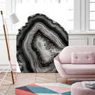 Agate Rose Gold Glitter Glam #5 #gem #decor #art by Anita & Bella Jantz on GIANT ART - gray photo illustration