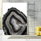 Agate Rose Gold Glitter Glam #5 #gem #decor #art by Anita & Bella Jantz on GIANT ART - gray photo illustration