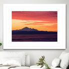 Mt. Baker Sunrise by Julian Russell on GIANT ART - yellow processing/programming