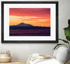 Mt. Baker Sunrise by Julian Russell on GIANT ART - yellow processing/programming