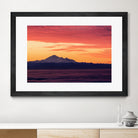 Mt. Baker Sunrise by Julian Russell on GIANT ART - yellow processing/programming