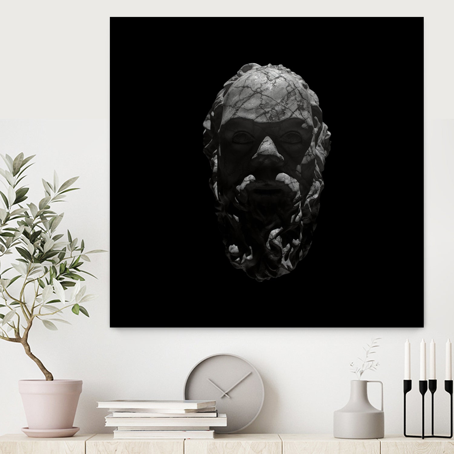 Socrates by Rinat Mirassov on GIANT ART - black 3d art