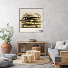 Golden Burger by Antoni Tudisco on GIANT ART - 3d art