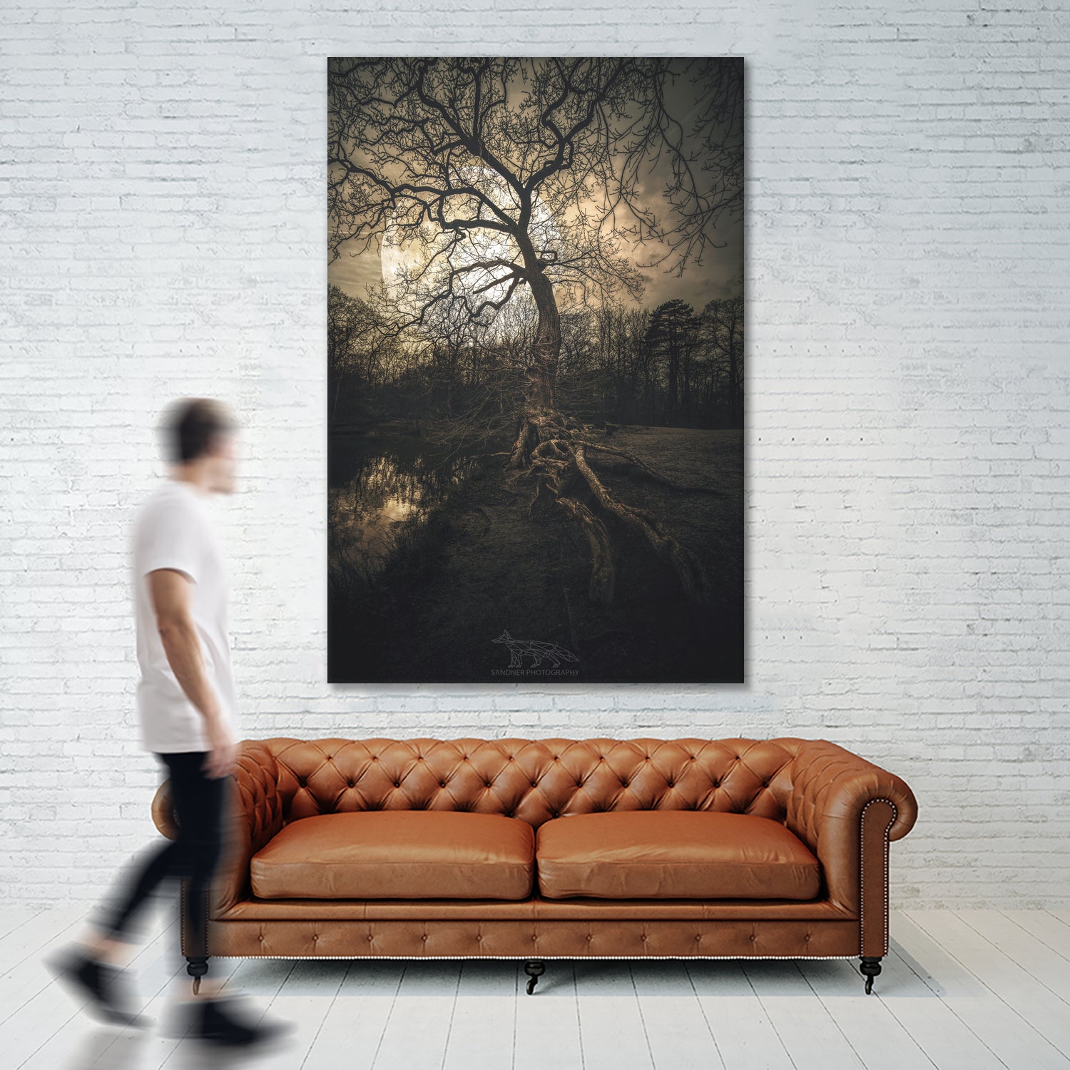 Loughtons Forest by Steven Sandner on GIANT ART - white digital drawing