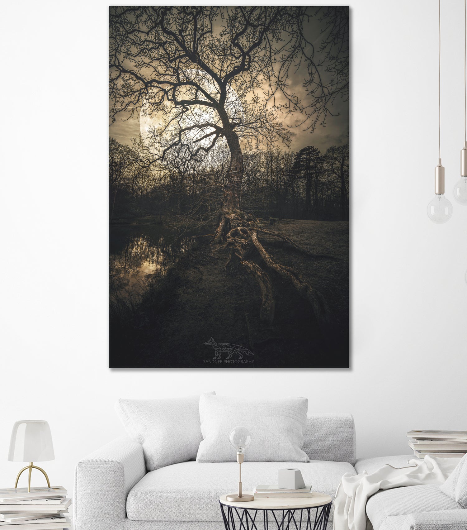 Loughtons Forest by Steven Sandner on GIANT ART - white digital drawing