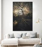 Loughtons Forest by Steven Sandner on GIANT ART - white digital drawing